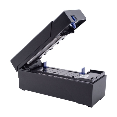 Impresora de alta velocidad de 200 mm/s con código de barras de etiquetas térmicas de escritorio de 4 pulgadas