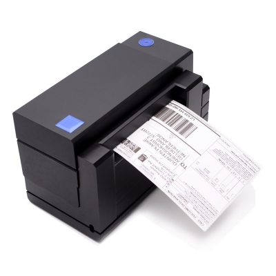 Impresora de etiquetas adhesivas de etiquetas de envío de direcciones de 4 pulgadas con cortador automático