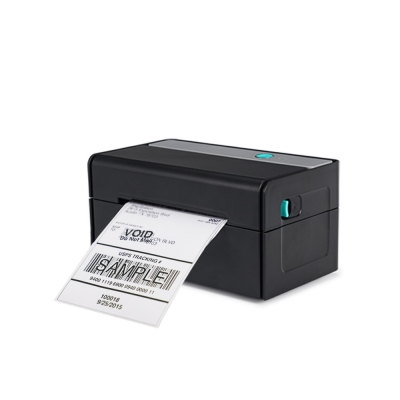 Impresora térmica de código de barras de etiquetas de envío de alta resolución de 4 pulgadas con 300 DPI