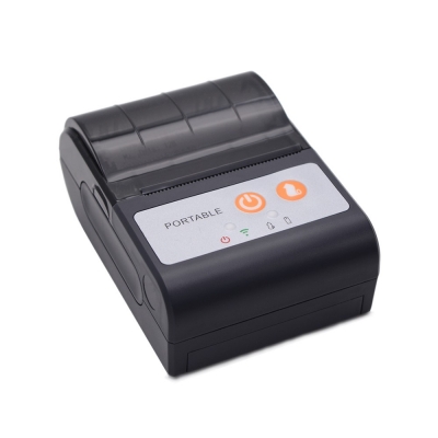 Impresora bluetooth portátil de recibos de mano portátil de 58 mm

