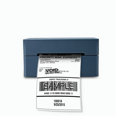 Impresora de etiqueta de código de barras de etiqueta de 110 mm con envío térmico FBA amazon de 4 pulgadas
