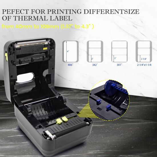 Impresora Térmica A4 Impresora térmica portátil A4 Impresora de papel  térmico inalámbrica compatible Ndcxsfigh Para estrenar