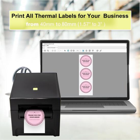 Impresora Térmica de etiquetas adhesivas para códigos de barra