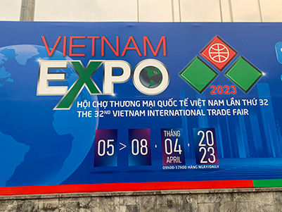La tecnología IPRT aparece en la 32.ª Feria Internacional de Comercio de Vietnam en 2023